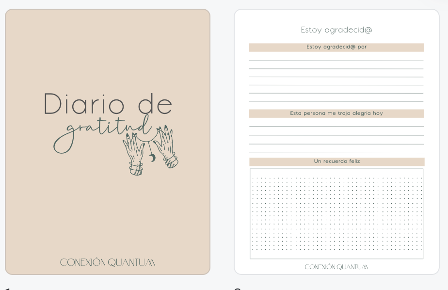 Diario de Gratitud Mi tienda